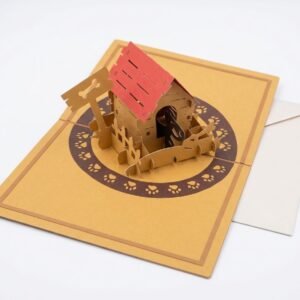 Doggy House Pop-Up Card
