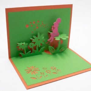 Flower Girl Pop-Up Card