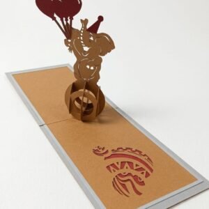 Wishing Elephant Pop-Up Card