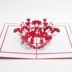 Kissing Couple Pop-Up Card